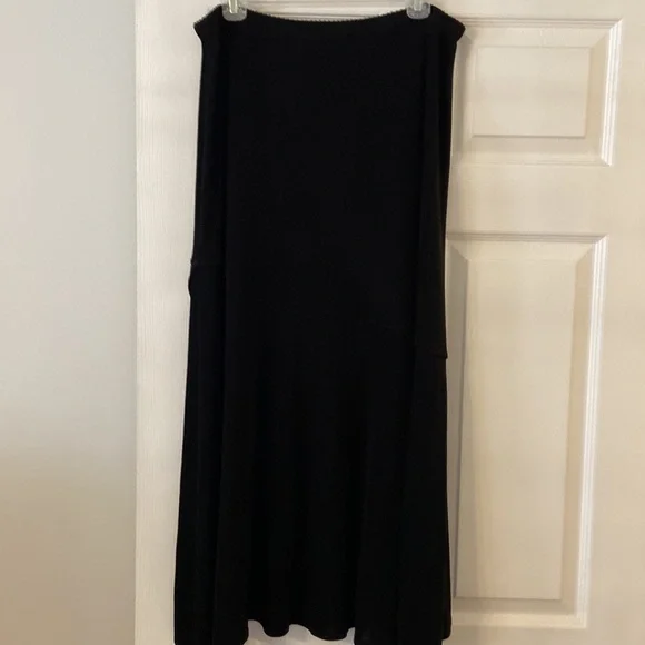 CHICO Maxi Skirt size 2 brand new with tag color black length 35” waist 30” - Picture 4 of 12